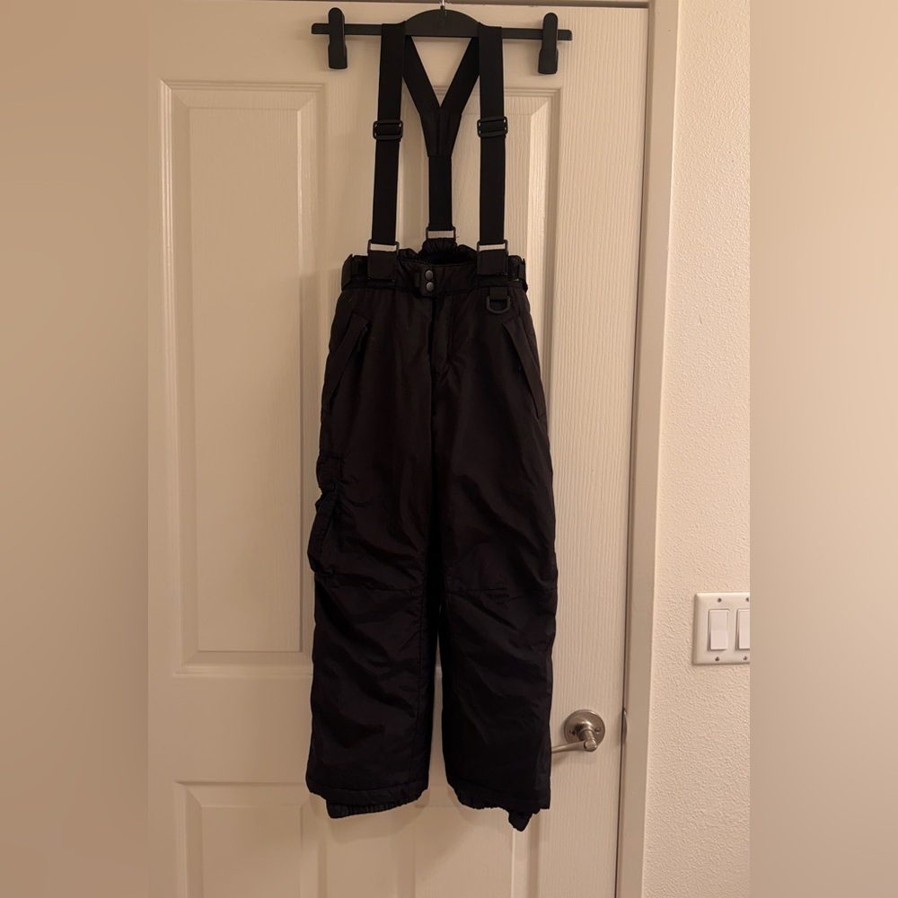 Winter waterproof kid’s Pants with Suspenders